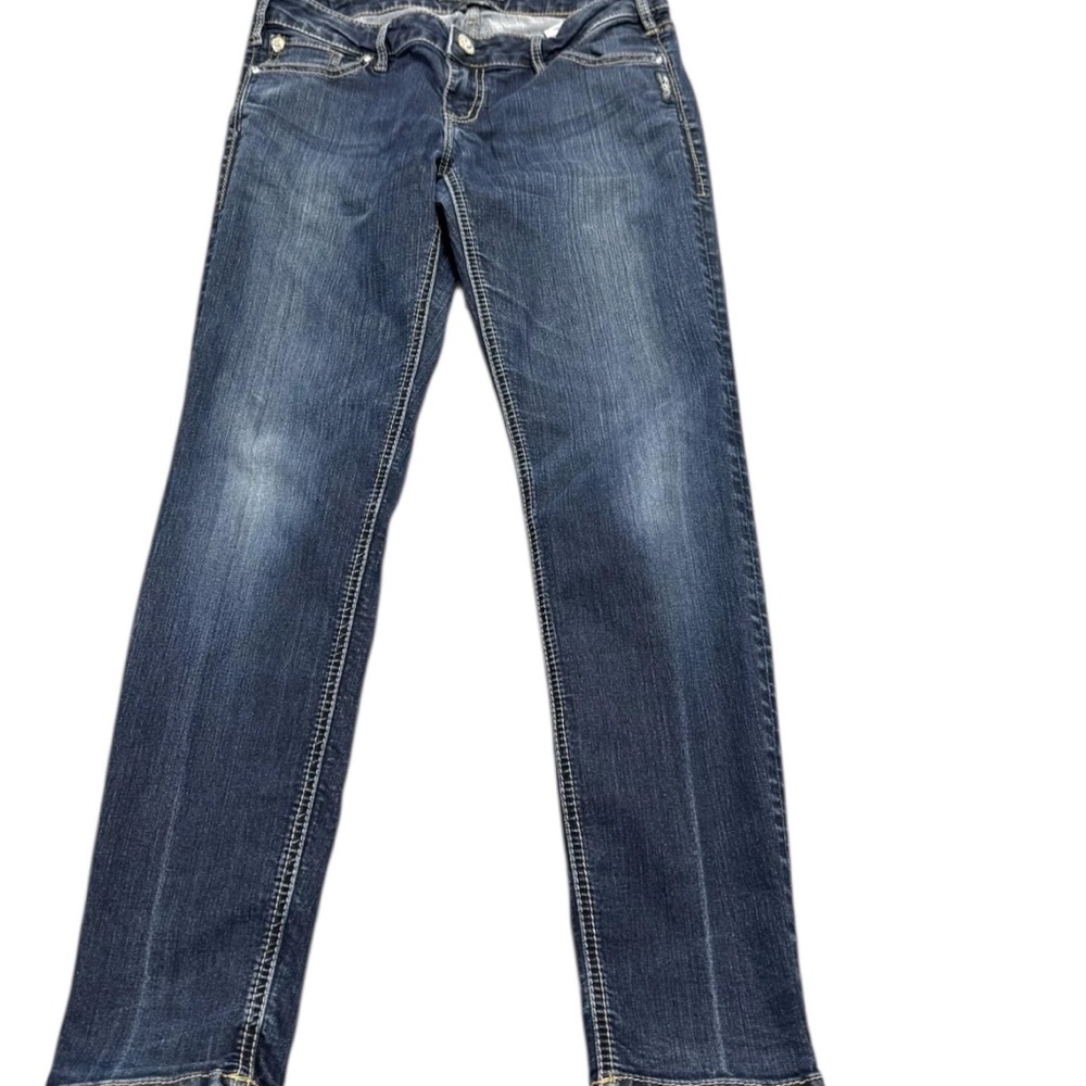 Silver Jeans Womens 31x28 Blue Skinny‎ November Jegging Low Rise